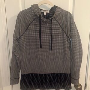 Southern Tide Dark Navy and White Striped Hoodie